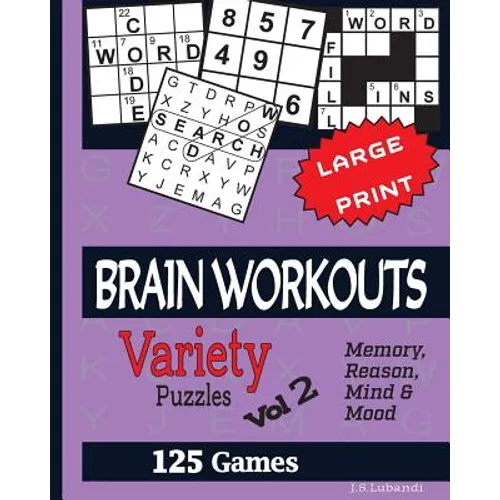 BRAIN WORKOUTS (Variety) Puzzles Vol 2 - Paperback