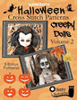 Halloween Cross Stitch Patterns: Creepy Dolls Volume 2: 5 Bonus Patterns! - Paperback