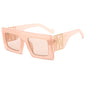 New frame women's glasses UV protection glasses