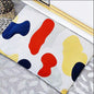 Diatomite soft foot pad absorbent quick drying antiskid bathroom mat