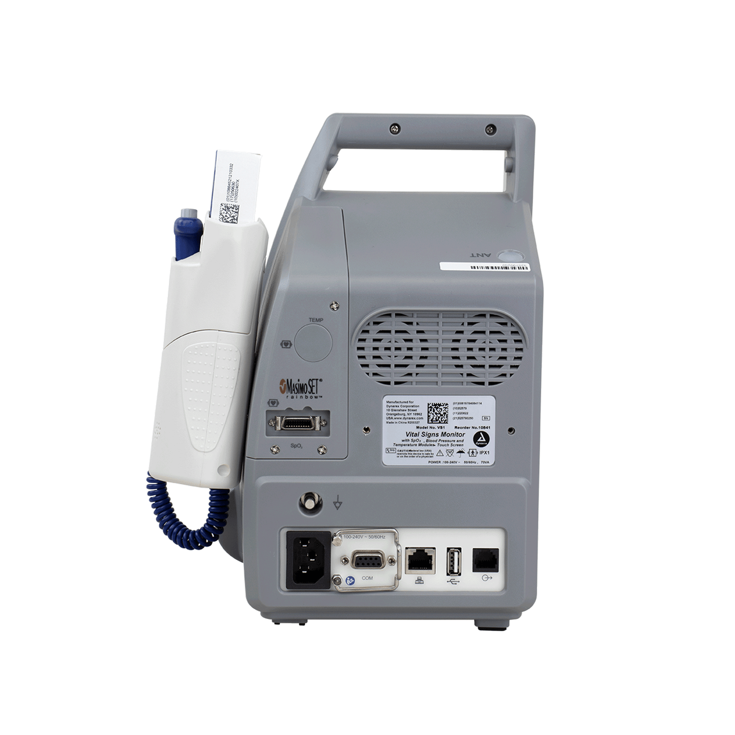 Dynarex Vital Signs Touch Screen Patient Monitor w/ Stand