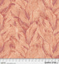 108" Earth Tones Orange Leaf Cotton Wideback Fabric per yard