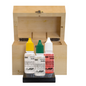 JSP 10k 14k Gold & Silver Sterling Testing Acid Solutions Kit for Jewelry W/ Bamboo Storage Box