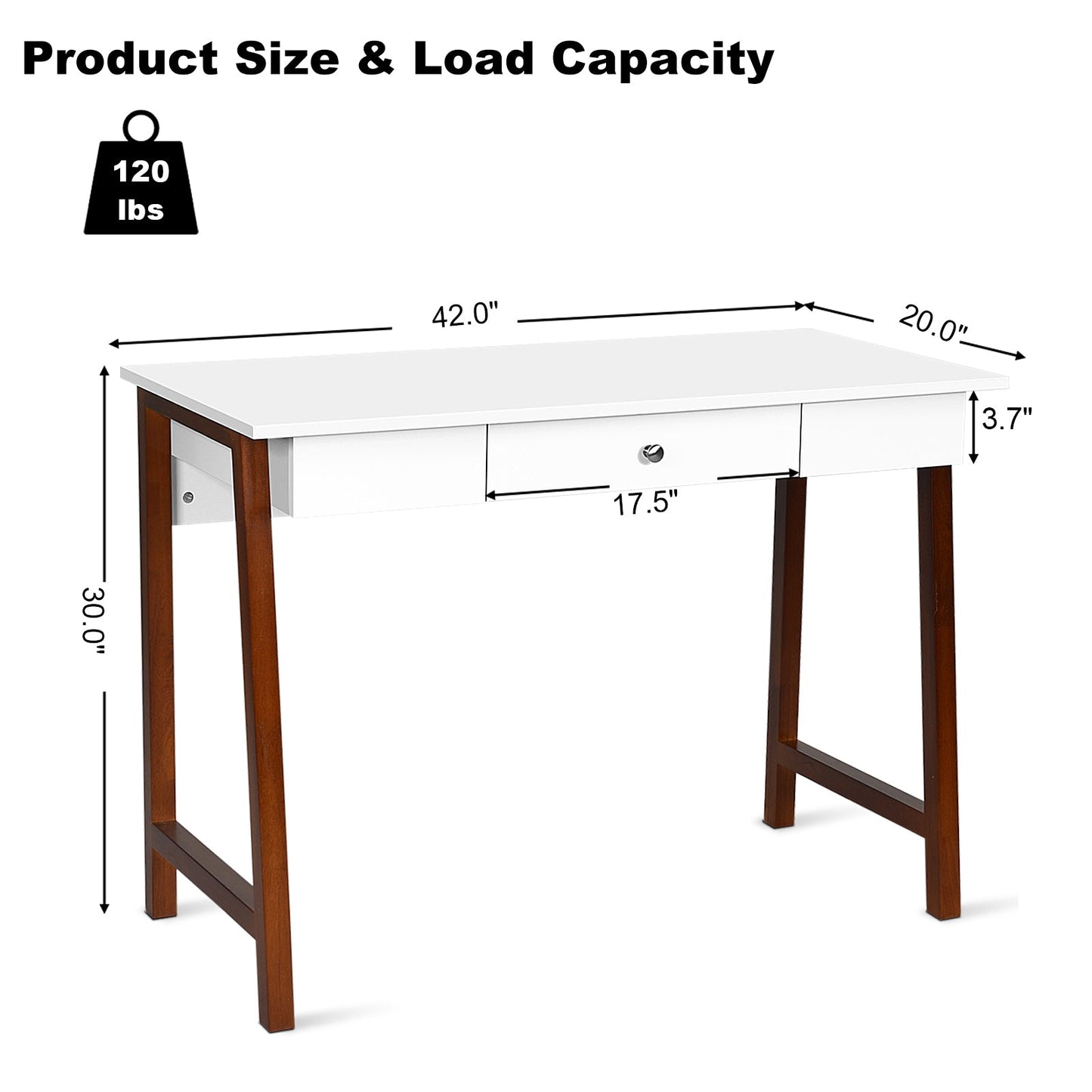 Computer Desk Laptop PC Writing Table Makeup Vanity Table