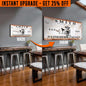 Upgrade Your 'Long Horn' (Style 2) Canvas To 24x48 Inches
