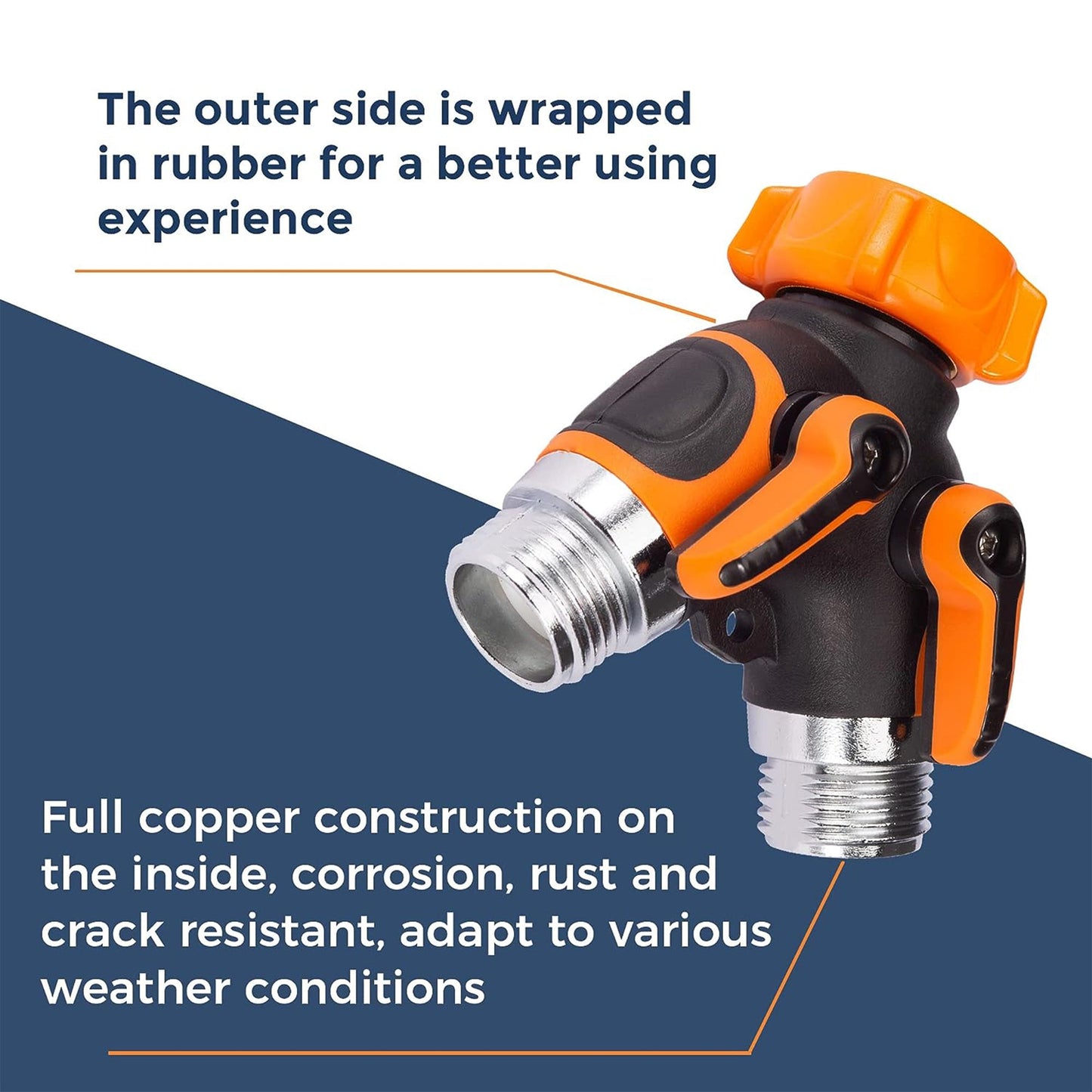 Metal Water Hose Splitter