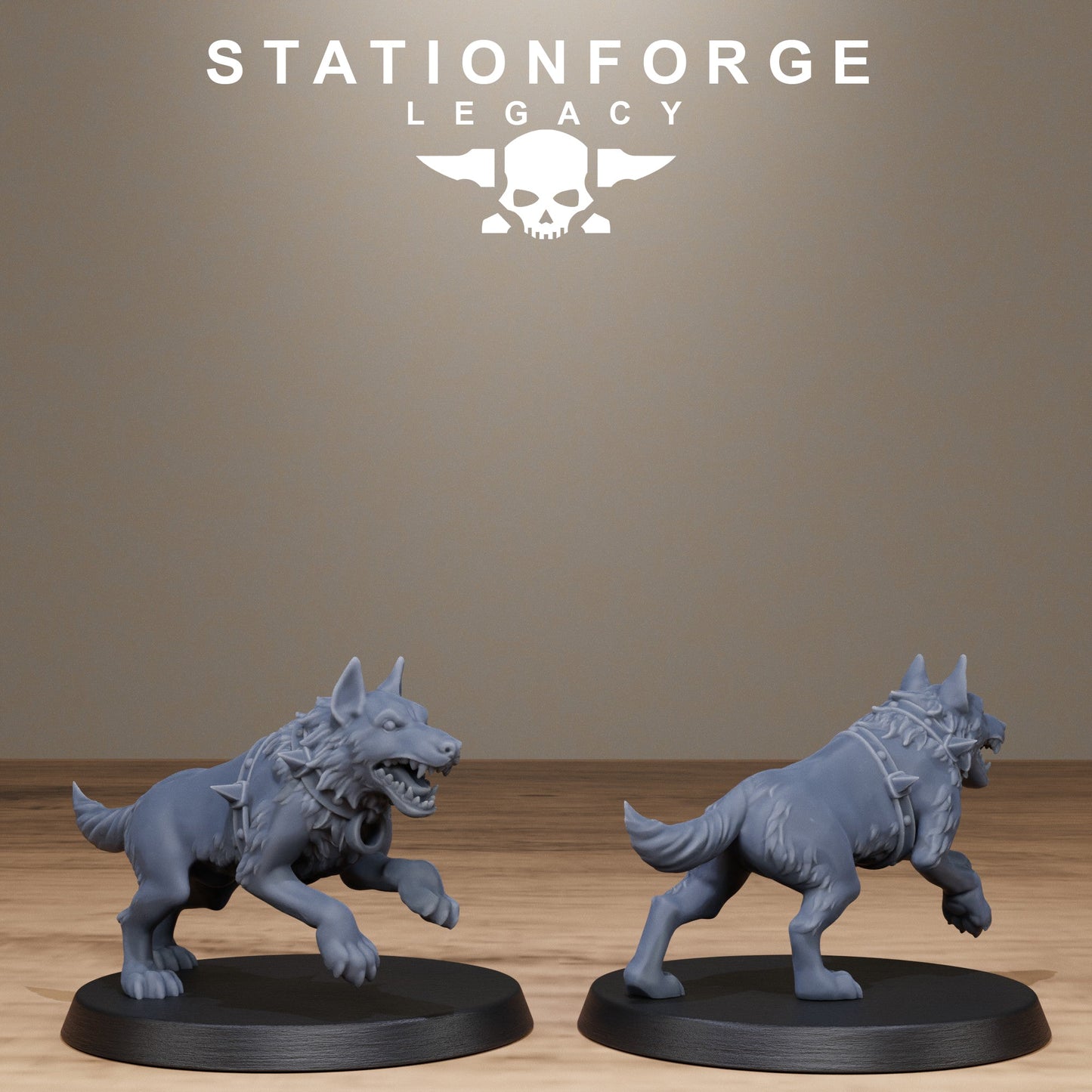 3D Printed Thorncrest Hunters by StationForge Miniatures