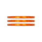 Industry Nine iRiX Headset Spacer 1-1/8'' Height: 2.5mm Aluminum Orange 3pcs