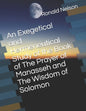 An Exegetical and Hermeneutical Study of the Book of The Prayer of Manasseh and The Wisdom of Solomon - Paperback