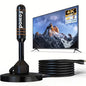 10ft Coax Cable HD Digital TV Antenna with Magnetic Base