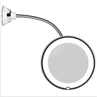 10X Magnifying LED Lighted Makeup Mirror