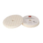 RUPES Velcro Waffle Ultra-Fine Polishing Foam Pad f/Rotary Polishers 200mm - White
