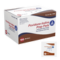 Dynarex Povidone Iodine Prep Pad, Medium, 100/bx, 10bxs/case (1000 Count)