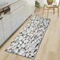 Non slip mat beside tea table in home bedroom