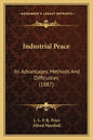 Industrial Peace: Its Advantages, Methods and Difficulties (1887) - Paperback