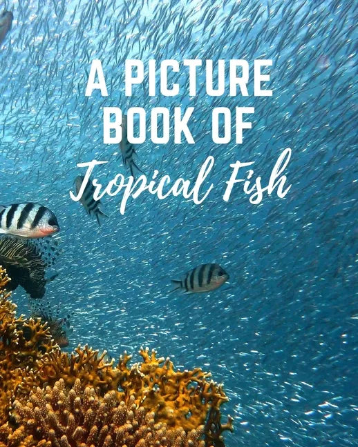 A Picture Book of Tropical Fish: Activity Books for Seniors With Dementia- Gift Book for Seniors With Alzheimer's in Large Print - Paperback