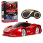 Remote control car stunt wall climbing car