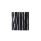 Hand Painted Black And White Striped Ceramic Vase Living Room Desktop Bookcase