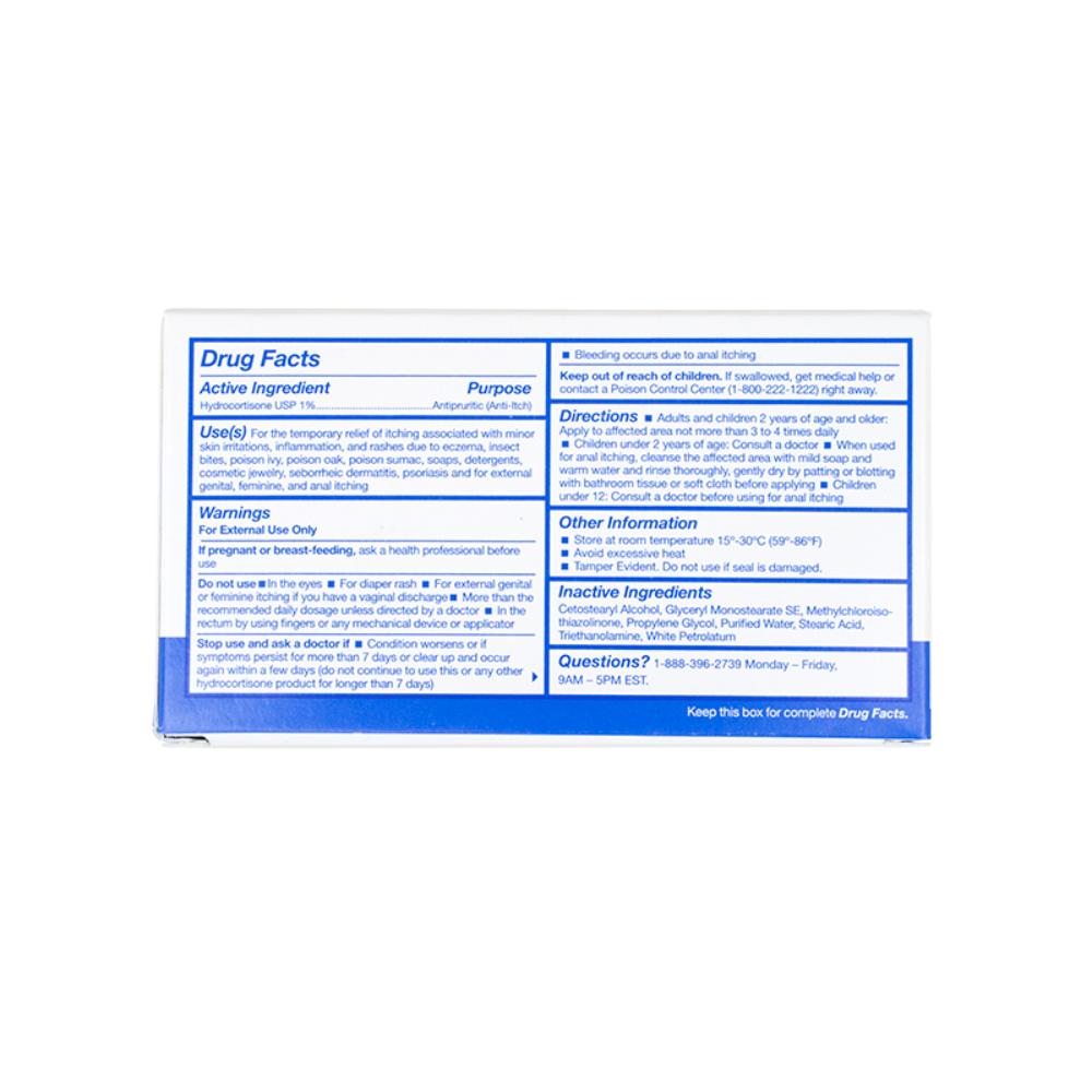 Dynarex Hydrocortisone Cream, 0.9 g Foil Packet, 6/bx, 100bxs/case (600 Count)