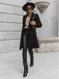 Winter wool coat