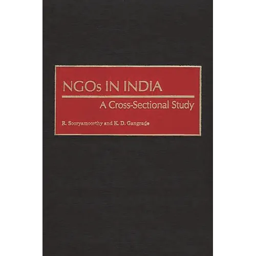 NGOs in India: A Cross-Sectional Study - Hardcover