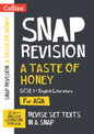 Taste of Honey Aqa GCSE 9-1 English Literature Text Guide: Ideal for Home Learning, 2022 and 2023 Exams - Paperback