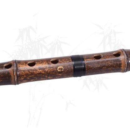 Purple Bamboo 8-Hole G Flute for Beginners