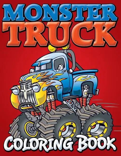 Monster Trucks Coloring Book - Paperback