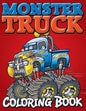 Monster Trucks Coloring Book - Paperback