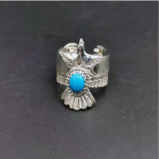 New Retro Versatile Eagle Ringtrendy For Both Men And Women