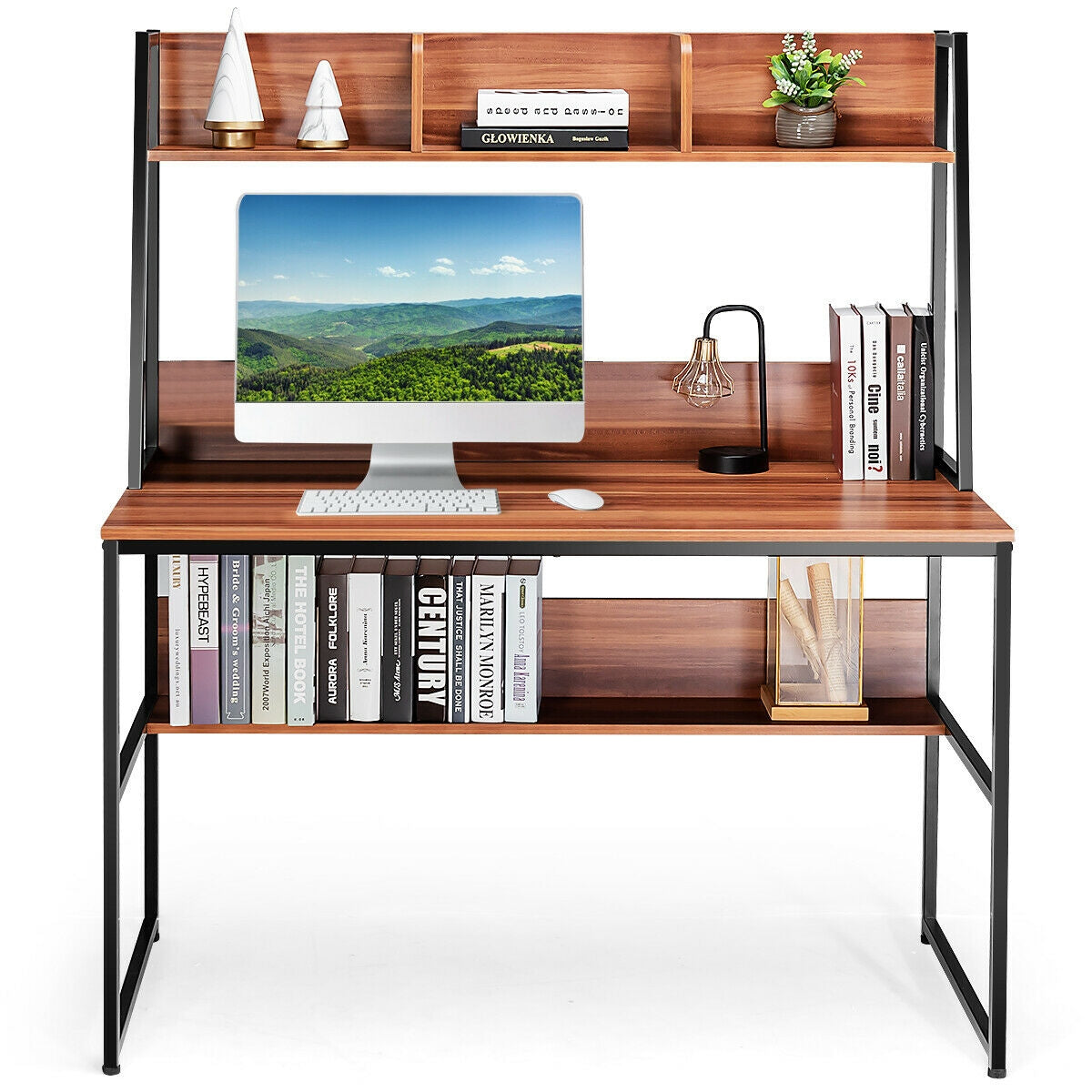 47-Inch Computer Desk Writing Study Table Workstation