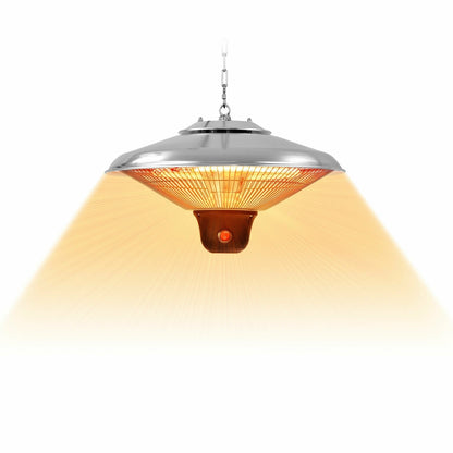 1500W Electric Hanging Ceiling Mounted Infrared Heater with Remote Control