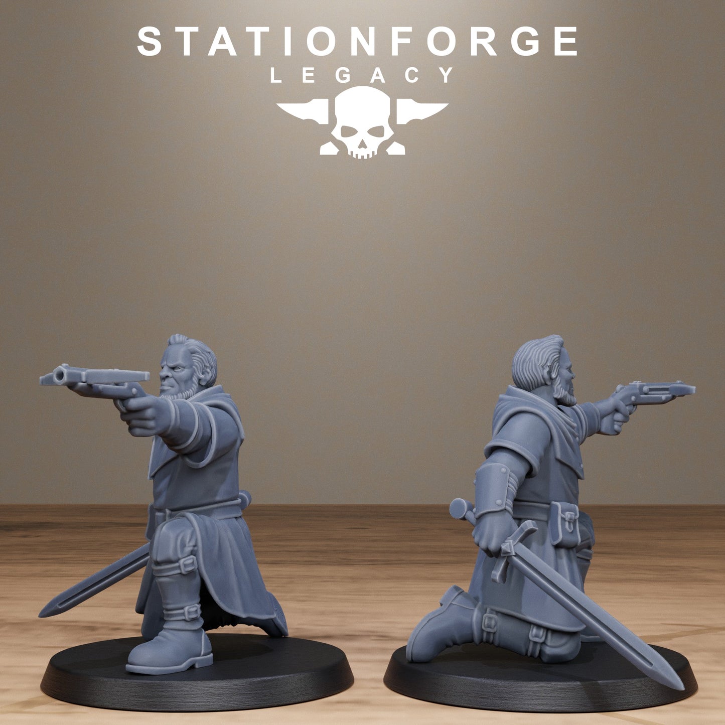 3D Printed Thorncrest Hunters by StationForge Miniatures