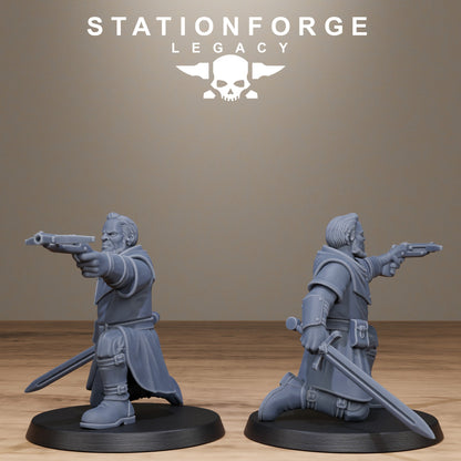 3D Printed Thorncrest Hunters by StationForge Miniatures