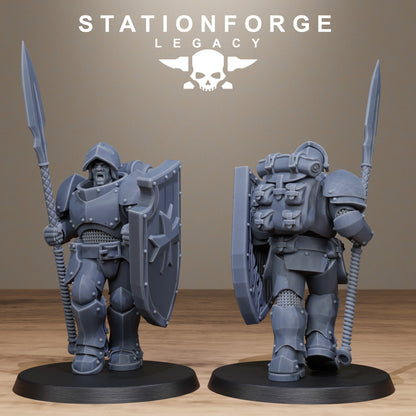 3D Printed Solaris Spearmen by Stationforge Miniatures