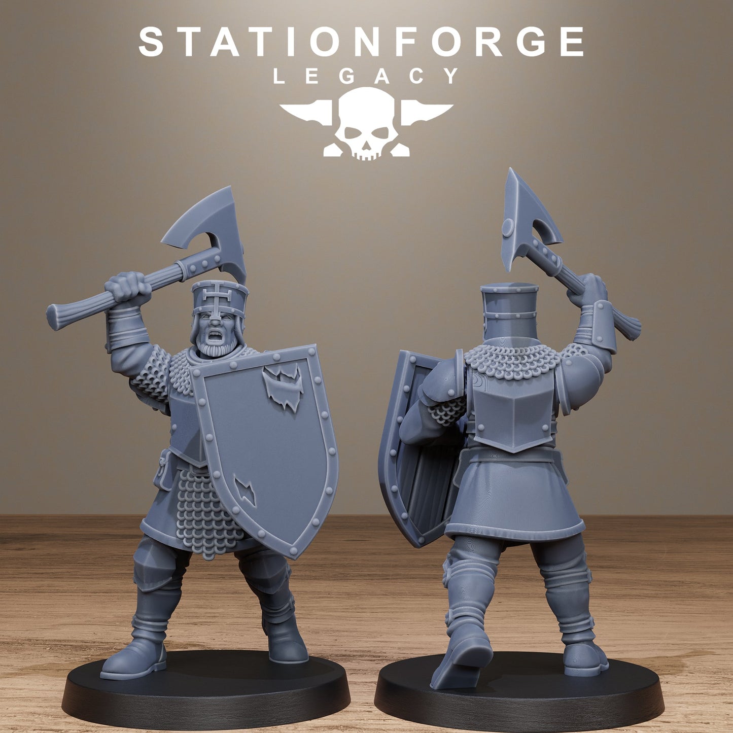 3D Printed Thorncrest Infantry by StationForge Miniatures