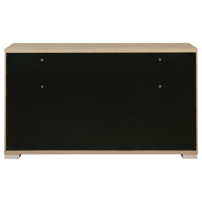 Ladera 6-drawer Bedroom Dresser Light Elm