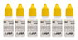 6 Bottles of JSP 10K Gold Metal Test Acid Karat Testing Liquid Solution Jewelry Tester