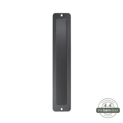 Barn Door Partial Radius Flush Pull