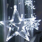 12 Stars 138 LED Curtain String Lights