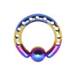 8G INDUSTRIAL PUNCHED Rainbow TITANIUM BCR