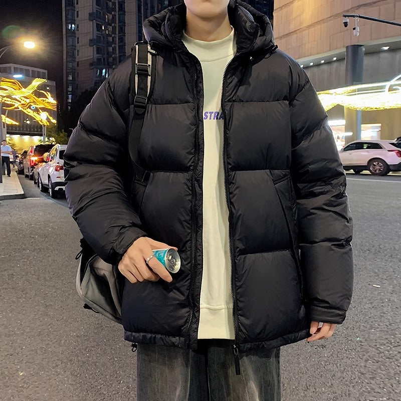 Thickened Warm And Loose-fitting Mens Winter Coat