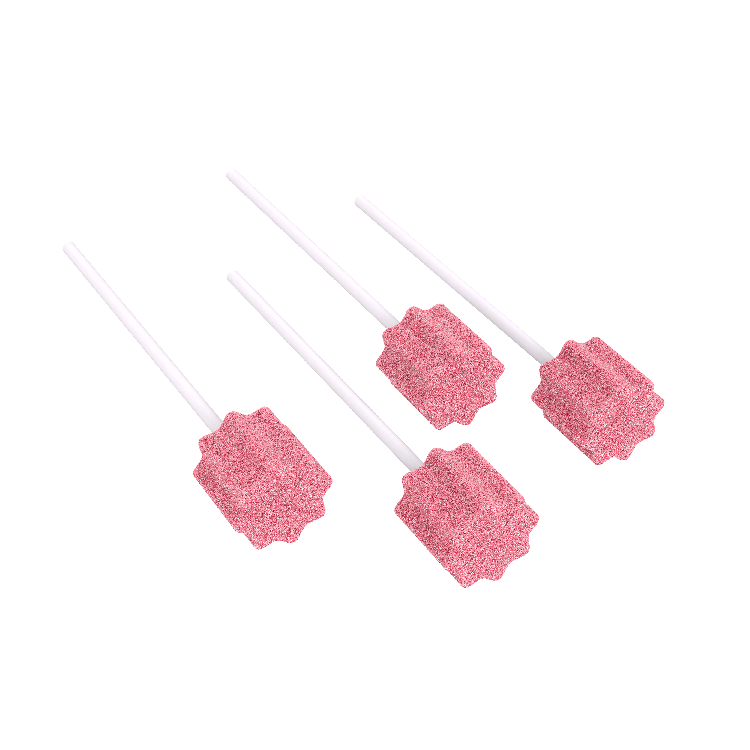 Dynarex Oral Swabsticks, Flavored w/ Dentrifice, 20ea/bx, 50bxs/case (1000 Count)