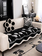 Irregular Shaped Sofa Cushion Chenille Winter