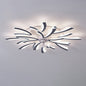 Modern Simple Living Room Light New Quiet Bedroom Ceiling Fan Light