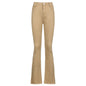 Brown High Waist Stretch Bootcut Jeans Women Casual Pants