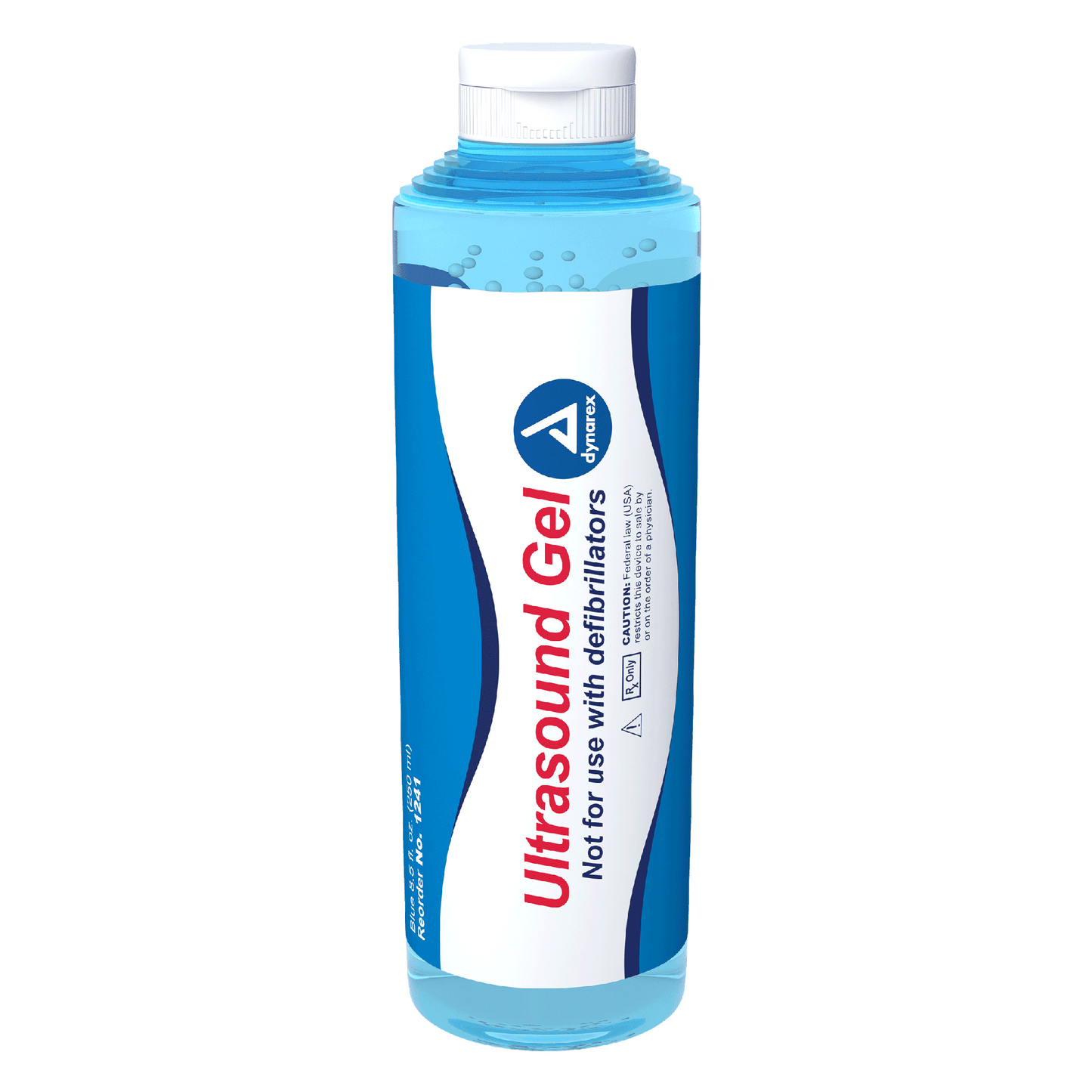 Dynarex Ultrasound Gel, 8.5 oz. Bottle - Blue, 12/case (12 Count)