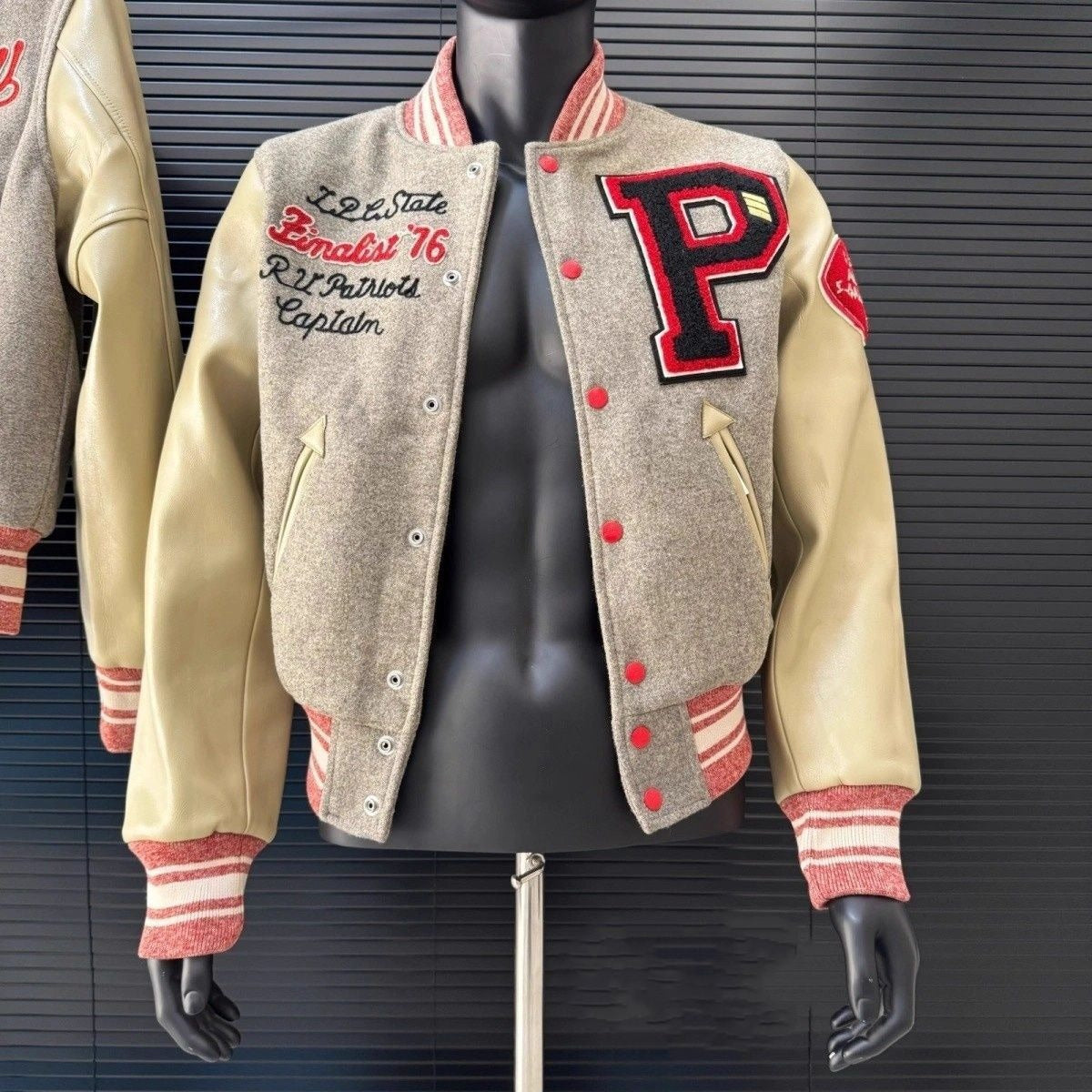 Baseball Jacket Cleanfit Slim Fit Versatile