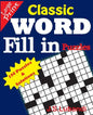 Classic WORD Fill in puzzles - Paperback