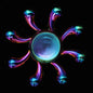 Electroplating colorful fingertip spinning top